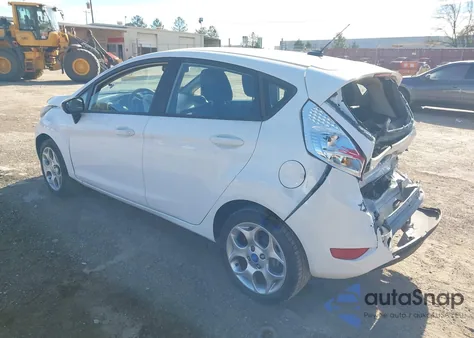 2012 Ford Fiesta Ses z USA, uszkodzony, nr VIN 3FADP4FJ6CM103600